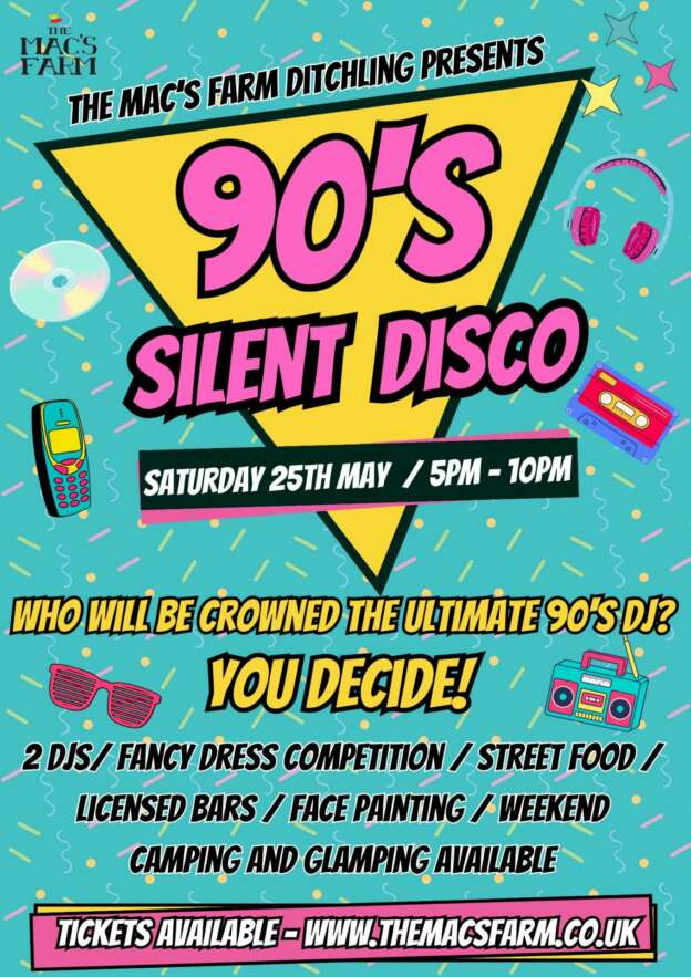 90s-silent-disco-poster